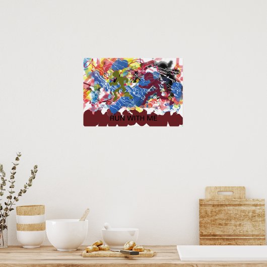 走一緒に ポスター (キッチン)