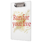 「走人生のためのエレガント引用文 クリップボード (左)