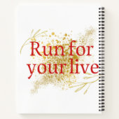 「走人生のためのエレガント引用文 ノートブック (裏面)