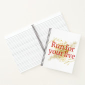 「走人生のためのエレガント引用文 ノートブック (内部)