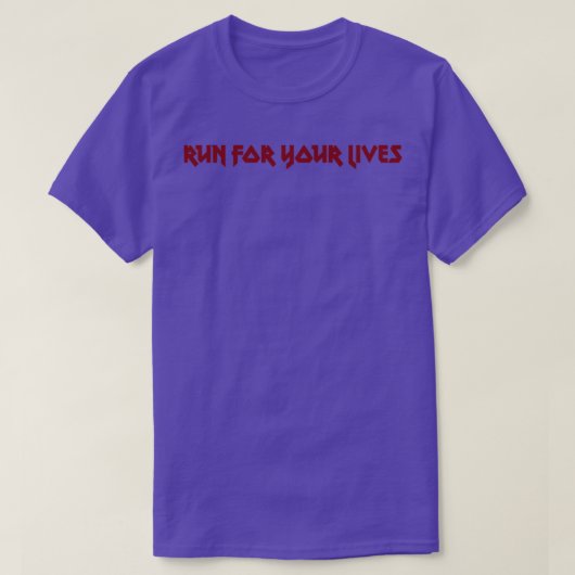 走命の為 Tシャツ (デザイン正面)