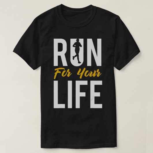 走命 Tシャツ (デザイン正面)