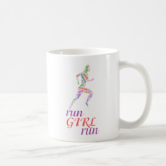 走女の子走! コーヒーマグカップ (右)