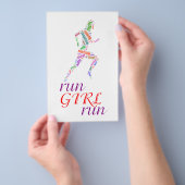 走女の子走! チラシ (ハンドル)