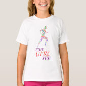 走女の子走! Tシャツ (正面)