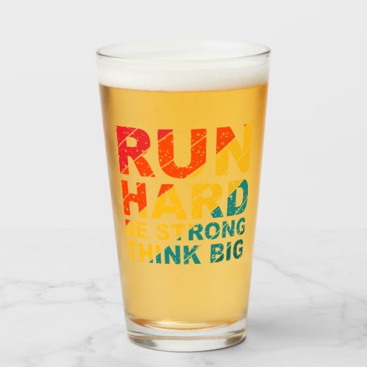 走懸命強考えい タンブラーグラス (ドリンク正面)