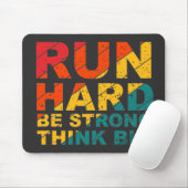 走懸命強考えい マウスパッド (マウス)