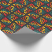 走懸命強考えい ラッピングペーパー (角)