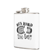 走懸命、ライブ簡単 フラスク (左)