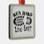 走懸命、ライブ簡単 メタルオーナメント (右)