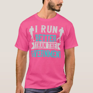 走政府よ走り私の方が好い Tシャツ