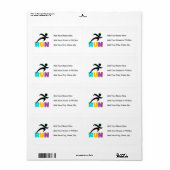 走数々の ラベル (フルシート)