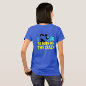 「走火を消すこ熱狂すると」 Tシャツ (裏面フル)