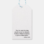 走無料で救 – グレイハウンド! ギフトタグ (裏面)