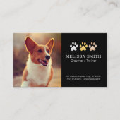 走犬 | 犬のトレーナーとトリマーAppt 予約カード (正面)