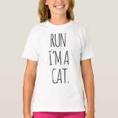 走猫だ Tシャツ (正面)