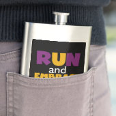 走生紫色の黄色 フラスク (インサイチュ)