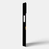 走生紫色の黄色 Case-Mate iPhoneケース (裏面 / 右)