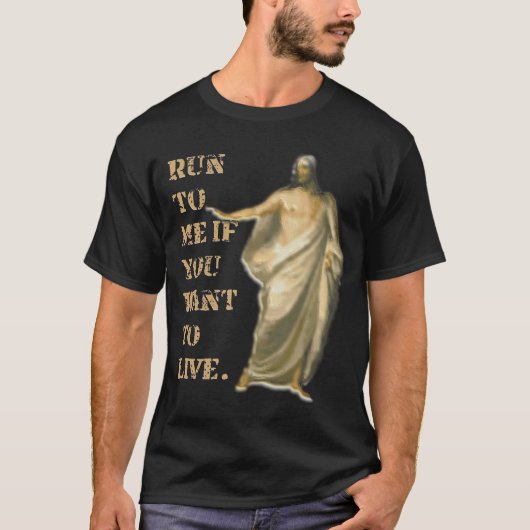 走私にもし住みたい Tシャツ (正面)