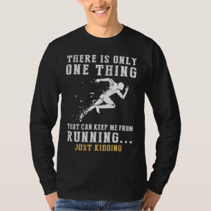 走笑い声 – ストライドを受け入れユーモアのあるろ! Tシャツ