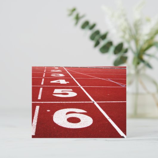 走線はがき ポストカード (スタンド正面)