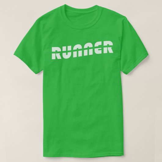 走者 Tシャツ (デザイン正面)