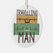 走行の人 セラミックオーナメント (右)