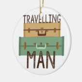 走行の人 セラミックオーナメント (左)