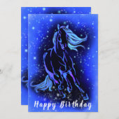 走誕生日カード (正面/裏面)