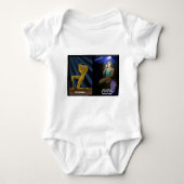 走走おもしろいAtlasギフトTeeマグカップなど ベビーボディスーツ (正面)