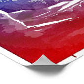 走走フィットネスエクササイズポスターランナーズ ポスター (角)