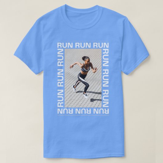 走走走デザイン3 Tシャツ (デザイン正面)
