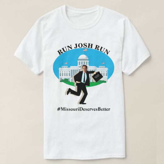 走走 #MissouriDeservesBetter Tシャツ (デザイン正面)