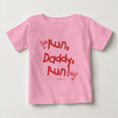 走走Daddy ベビーTシャツ (正面)