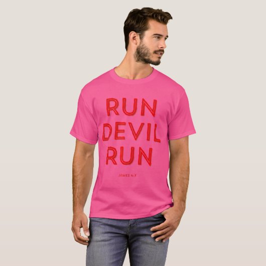 走走Devil James 47 Bible Tシャツ (正面フル)
