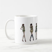 走路2.0: デザイナーシリーズ"TIFFANY LANDON " コーヒーマグカップ (左)