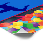 走遊跳躍障害航路誕生日 ポスター (コーナー)