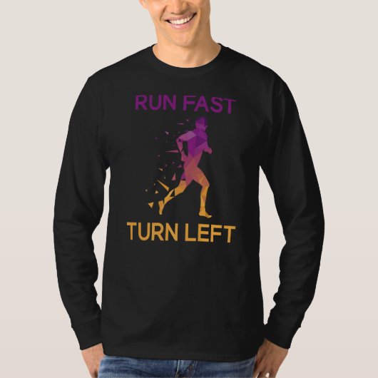 走離れFast Turn Trackやる気を起こさせる走 Top Tシャツ (正面)