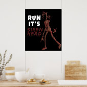 走頭の悪い怪物 ポスター (キッチン)