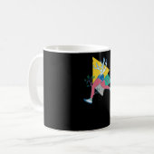 走鹿のように コーヒーマグカップ (正面左)