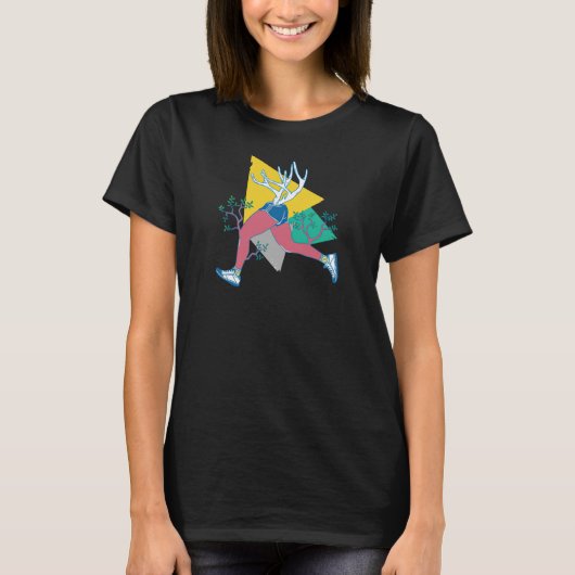 走鹿のように Tシャツ (正面)