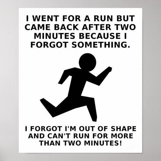 走2分間のポスおもしろいター ポスター (正面)