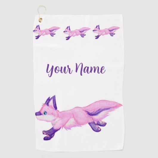 走 ゴルフタオル (正面)