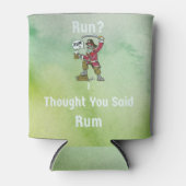 走?君は考えラムの走者とおもしろい言った 缶クーラー (正面)