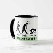 走.歩け。嘔吐する。