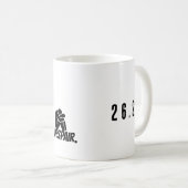 走.歩け。絶望。 コーヒーマグカップ (正面右)