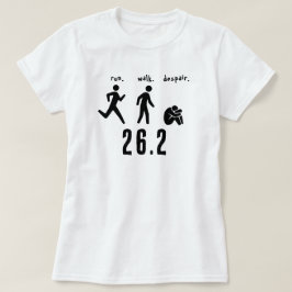 走.歩け。絶望。 Tシャツ