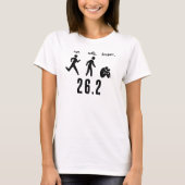 走.歩け。絶望。 Tシャツ (正面)