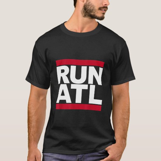 走ATLアトランタ走 Tシャツ (正面)