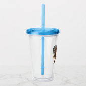 走Bigfoot信じおもしろい アクリルタンブラー (右)